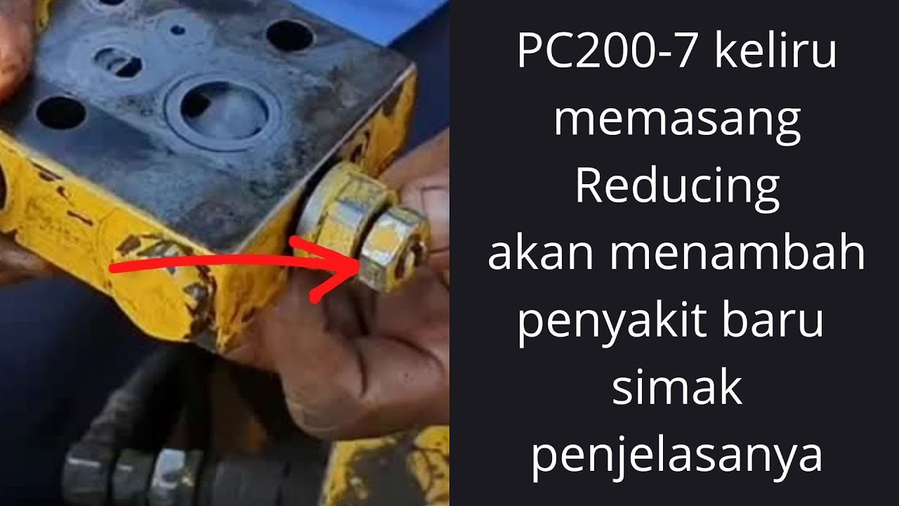 pc200-7 tenaga loyo engine bagus belum tentu reducing lihat detail nya
