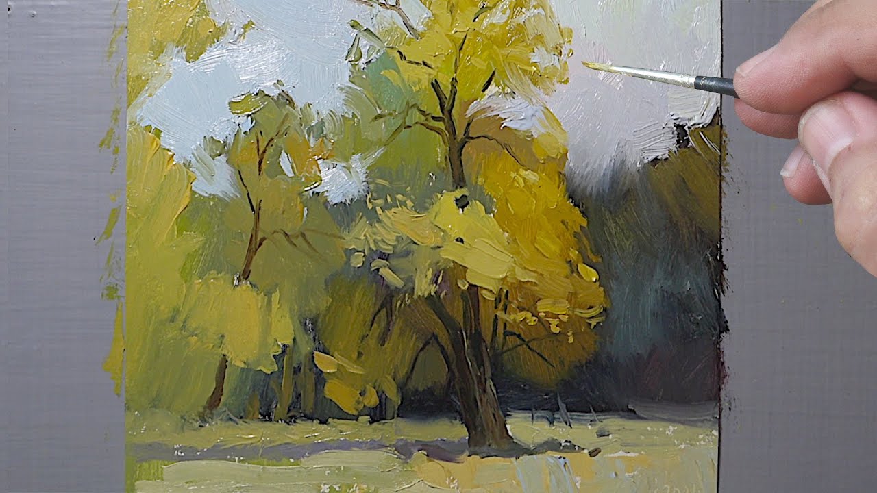 Живопись маслом: оживляю цвет