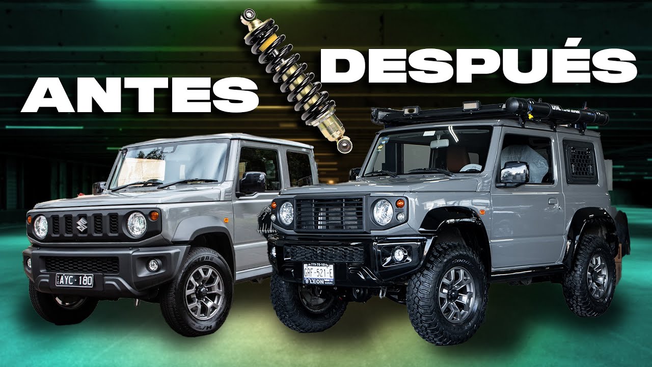 LA MEJOR SUSPENSIÓN PARA SUZUKI JIMNY | SUBIÓ 3 PULGADAS!