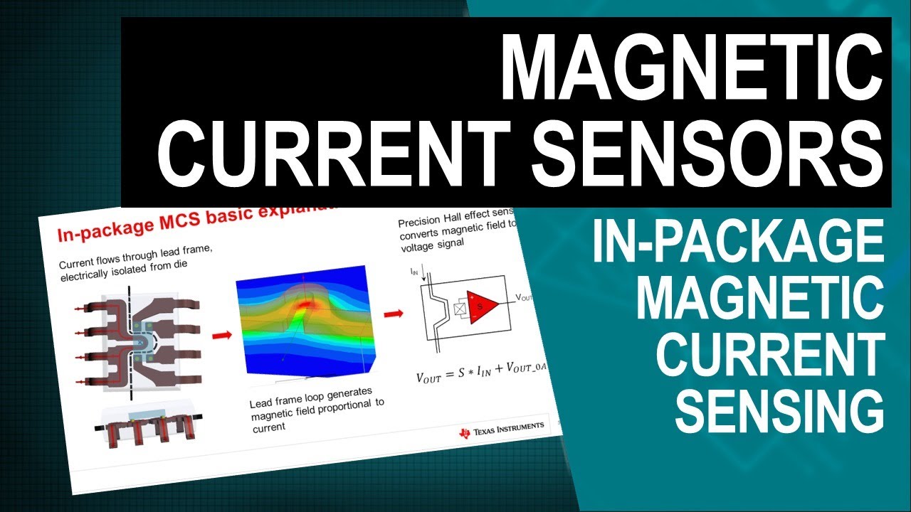 In-package magnetic current sensing