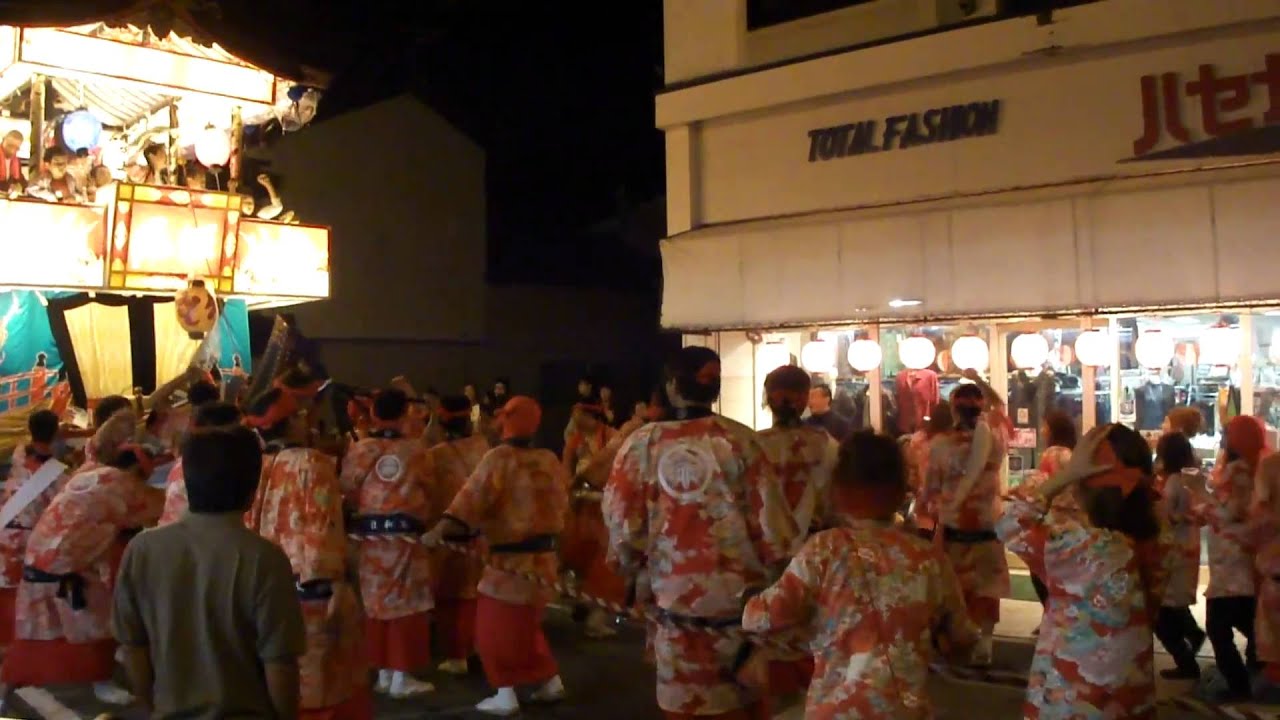 川内八幡宮例大祭２０１０　松竹丸の運行