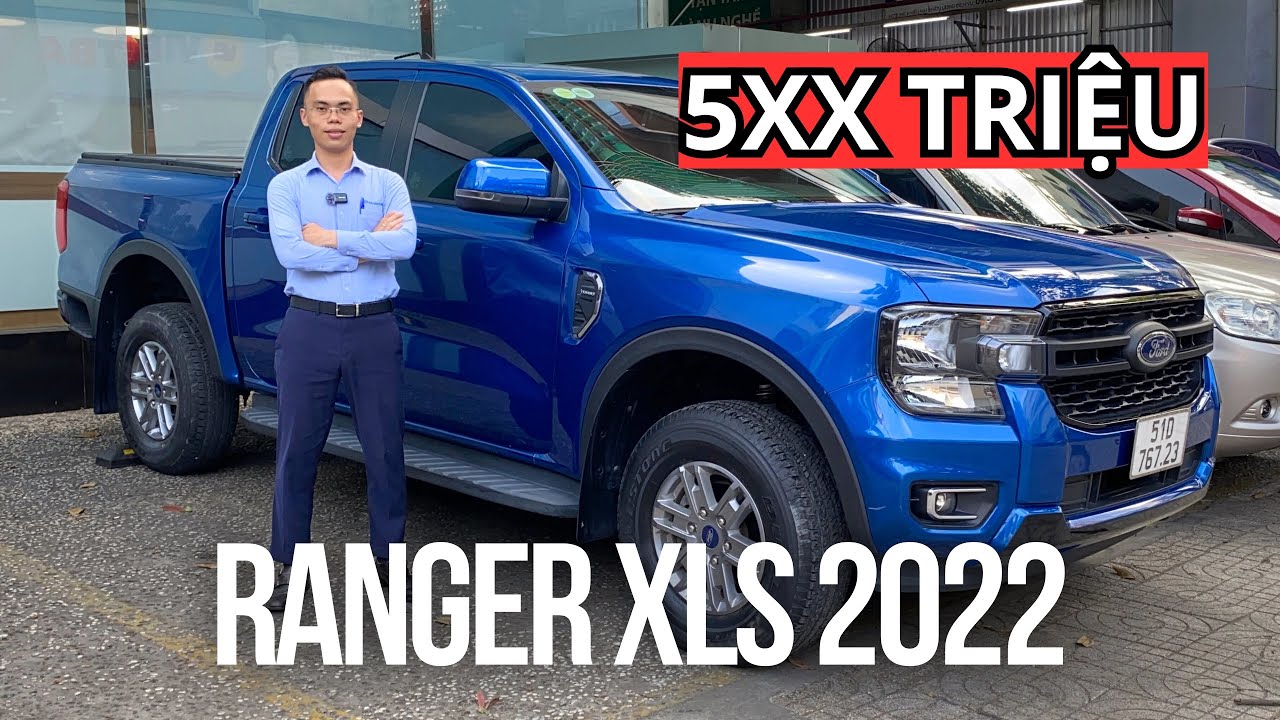 [ Xe lướt ] Đưa trước 200 triệu là có xe - Ranger XLS số sàn 2022 mới đi 18.000 cây 