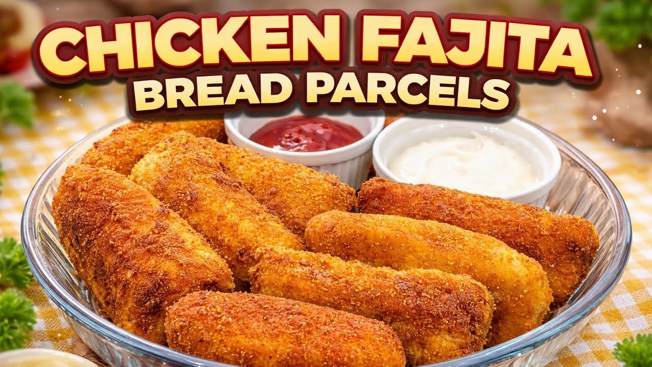 Ramadan special chicken fajita bread parcels बहुत ही मजेदार और आसान तारीख से