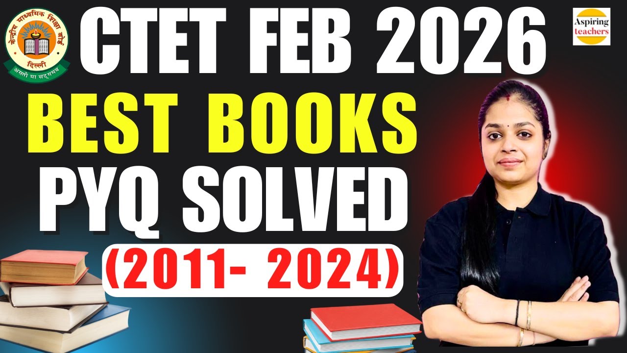 CTET FEB 2026 | BEST BOOKS FOR PAPER 2 CTET EXAM | CTET PYQ SOLVED BOOK