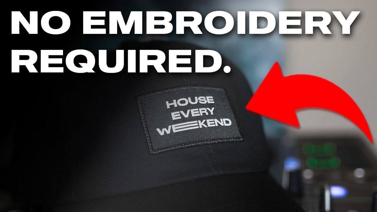 How To Make a Hat Using a Hat Press and Embroidered Patches (Hotronix IQ 360 Press, Simple and Easy)