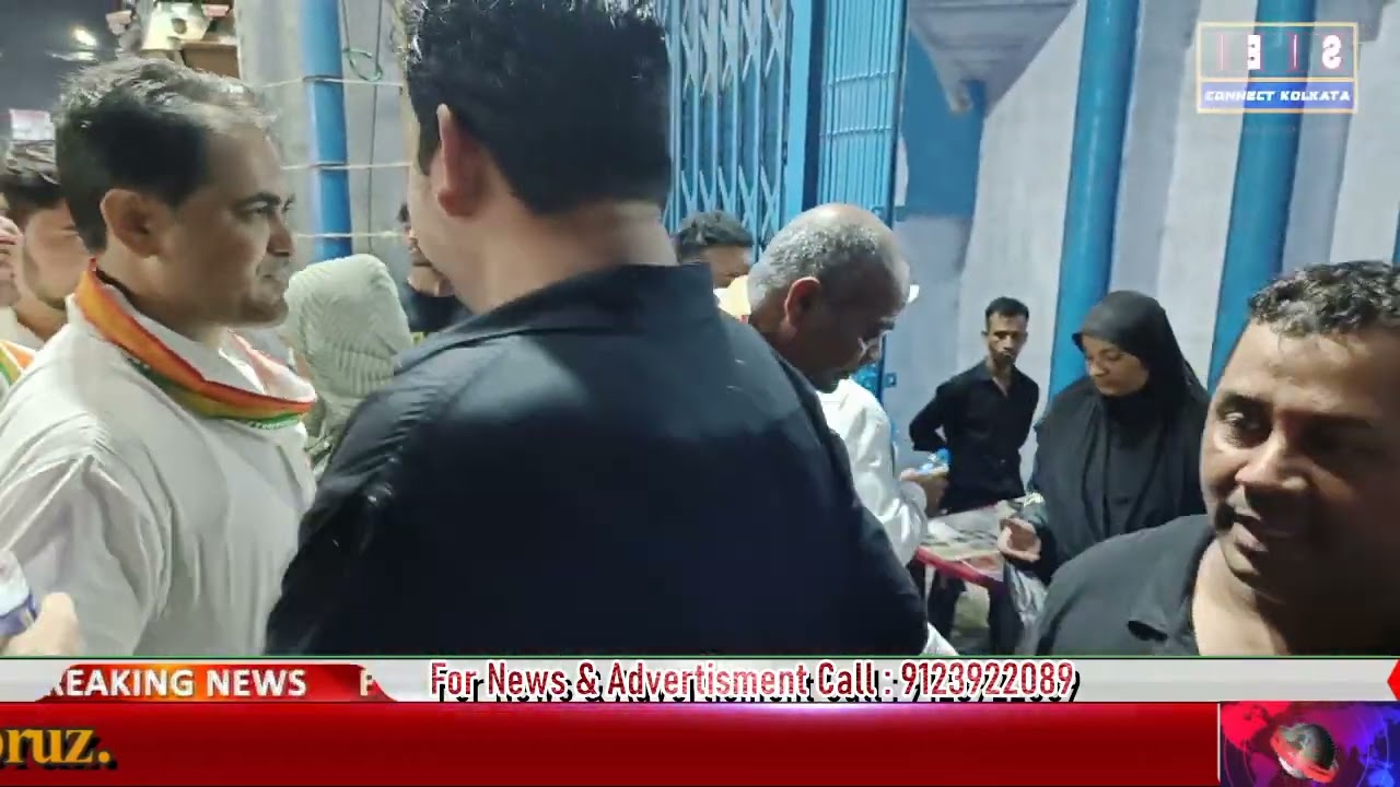 In the occasion of Asgariya Procession Congress Md Mukhtar Distributed Bread,Water,Milk, #metiabruz