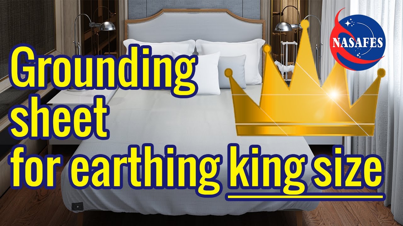 Grounding Sheets For Earthing King Size Bed Sheet For Grounding Your Body And Wellbeing