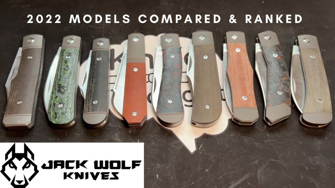 Jack Wolf Knives 2022 Models Compared & Ranked