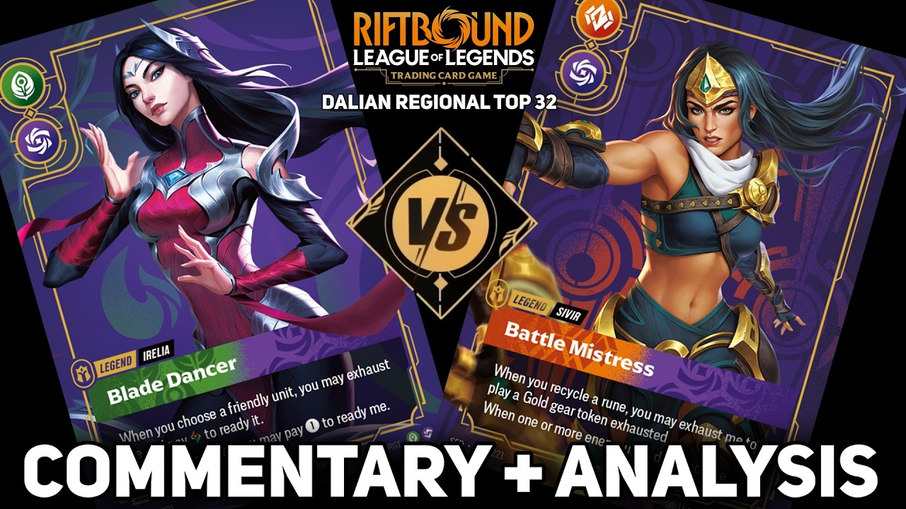 Irelia Vs Sivir | Dalian Regional Top 32 Match | Commentary + Analysis