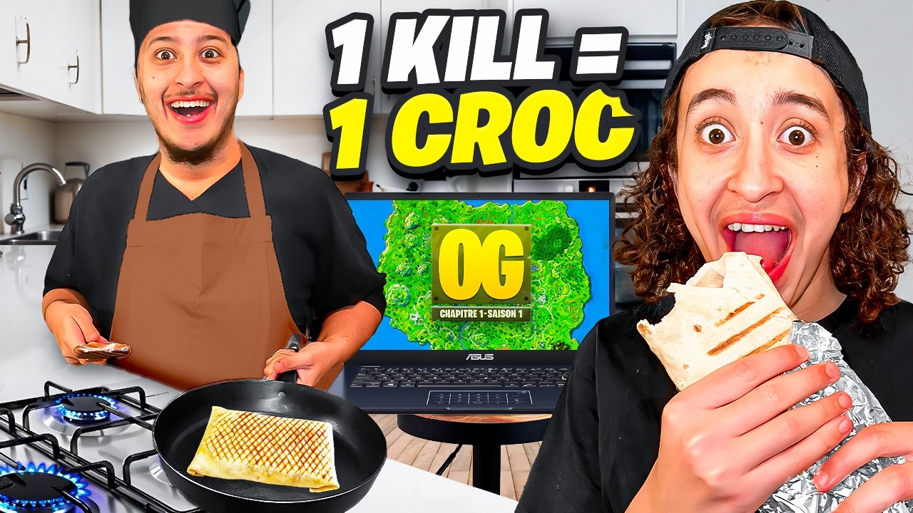 1 KILL = 1 CROC dans notre TACOS fait MAISON sur le CHAPITRE 1 OG !
