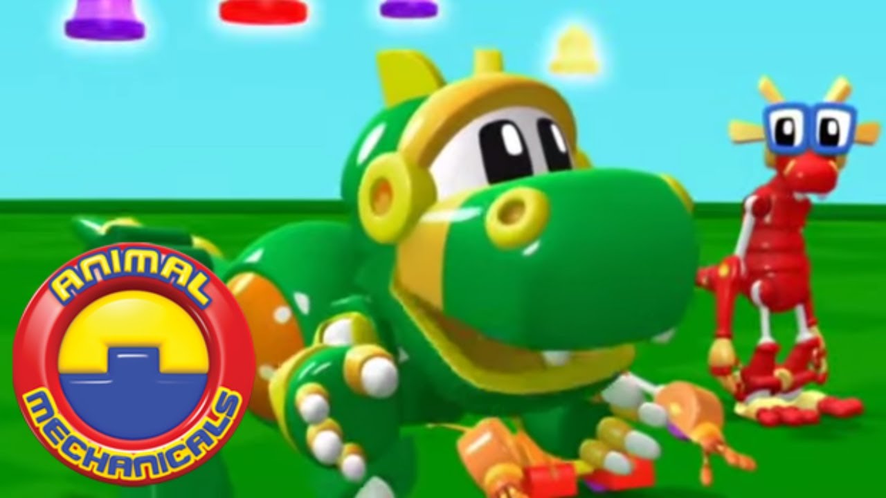 Animales Mecanimales 🐸🤖 S01E10 🤖🐸 Caricaturas para niños
