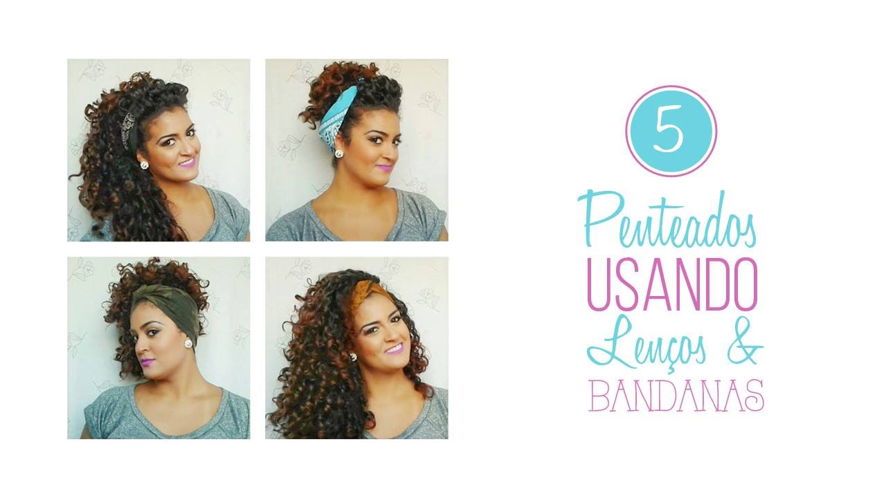 5 Penteados simples usando Lenços e Bandanas - Aline Amaro