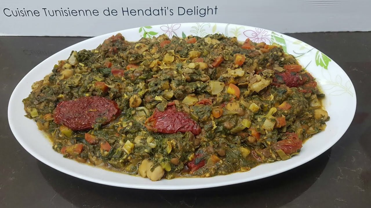 Ragout aux légumes (Tbikha)  طبيخة خضرة بالبقول الجافة