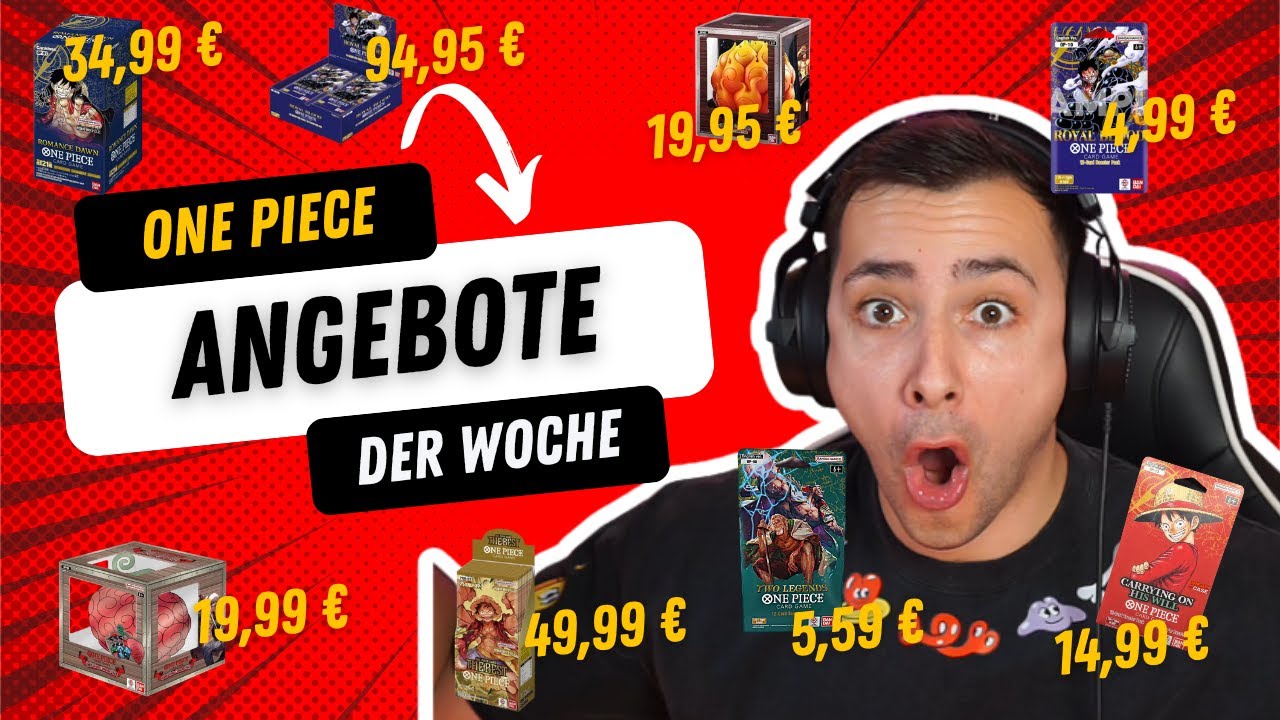 Die One Piece Deals der Woche ein letztes mal 2025💪🔥 | One Piece TCG deutsch