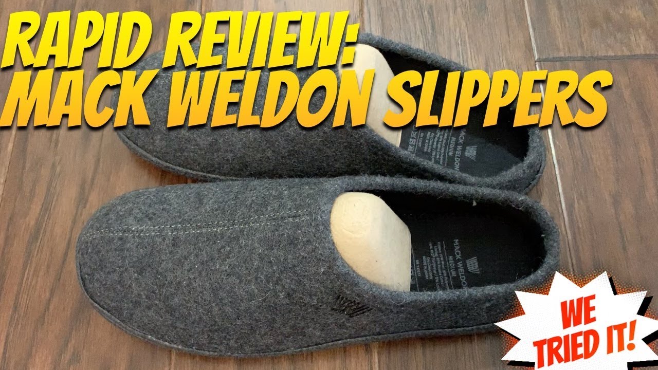 Mack Weldon Slipper Review - Rapid Product Review