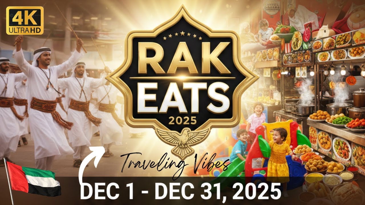 RAK Eats Festival 2025 RETURNS! Food, Culture, & Fun in Ras Al Khaimah | UAE 54th National Day Event