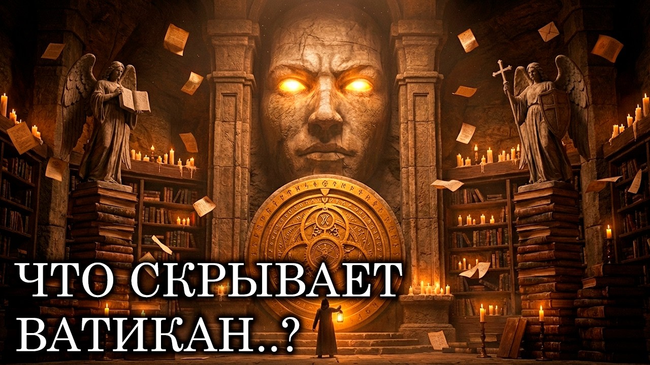 Что СКРЫВАЮТ архивы ЗАПРЕТНОГО Ватикана? | История Для Сна