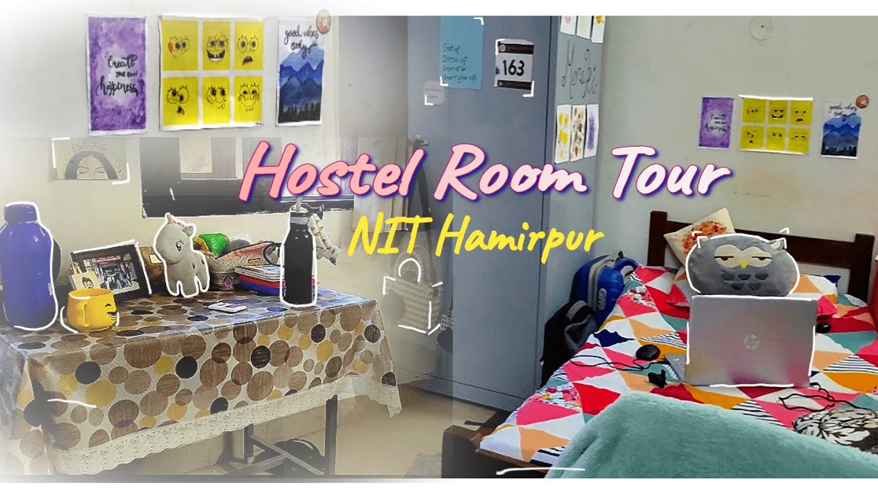 MY HOSTEL ROOM TOUR  || NIT HAMIRPUR ||  GIRLS HOSTEL (Government Hostel)