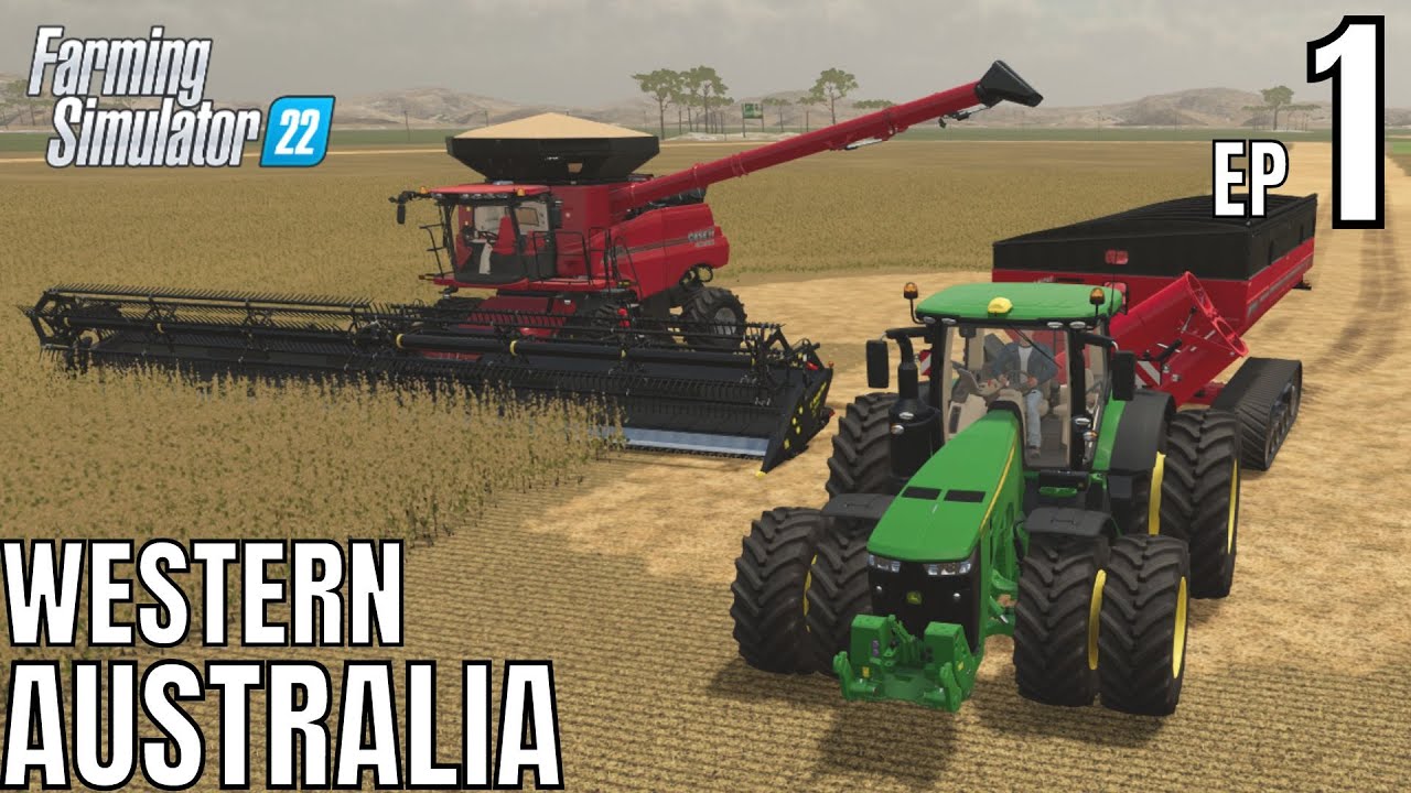 | FARMING SIMULATOR 22 | FS 22 | western australia ep 1 timelapse