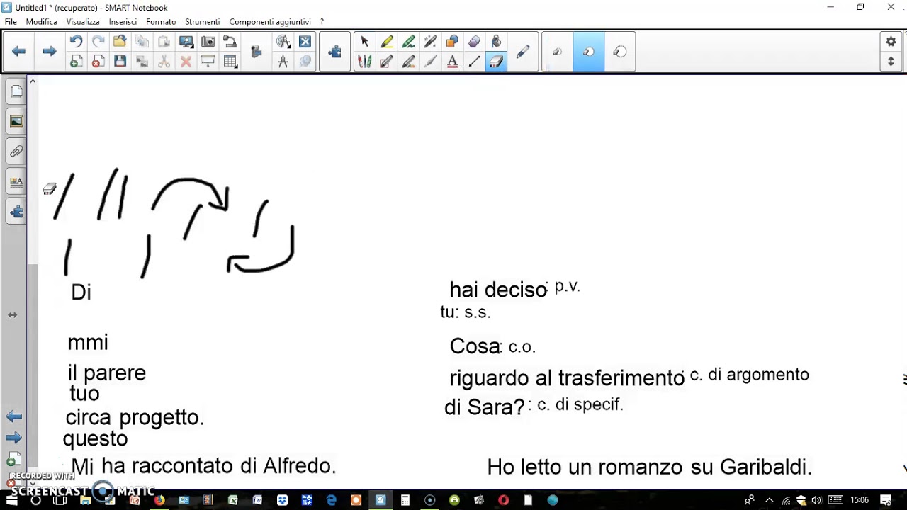 Complemento di argomento