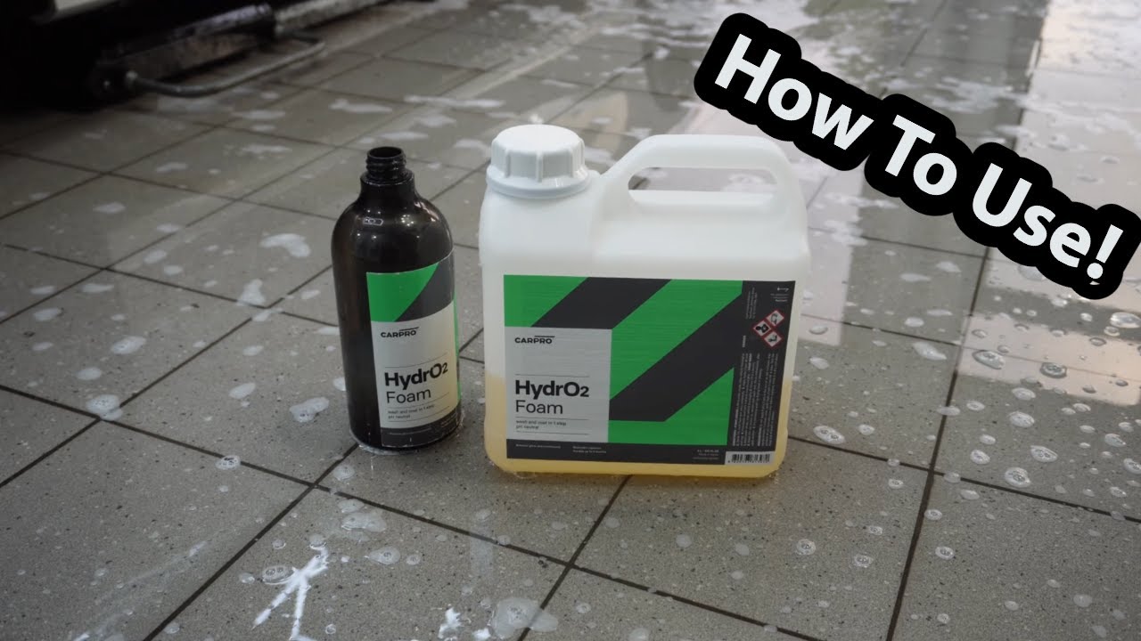 How To Use CARPRO HydrO2 Foam | Wash & Protect in 1 Step