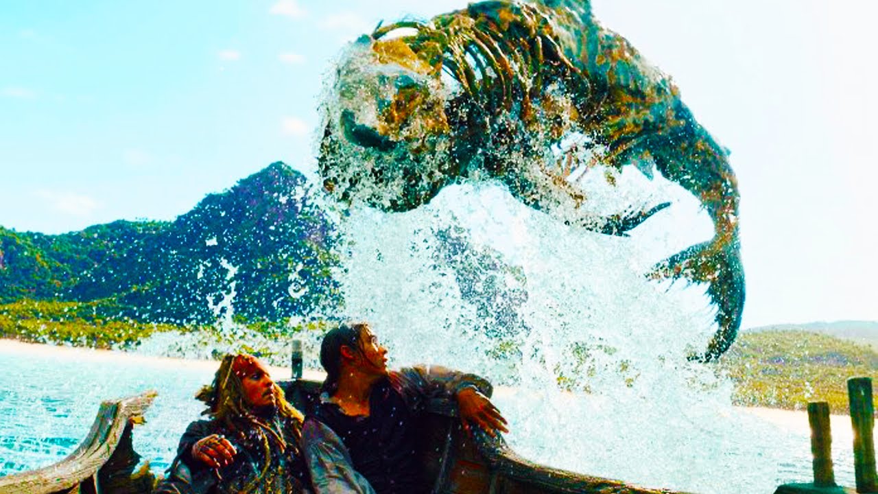Pirates of the Caribbean 5 (2017) Jack Sparrow Henry Shark Attack Scene Explained *SPOILERS*
