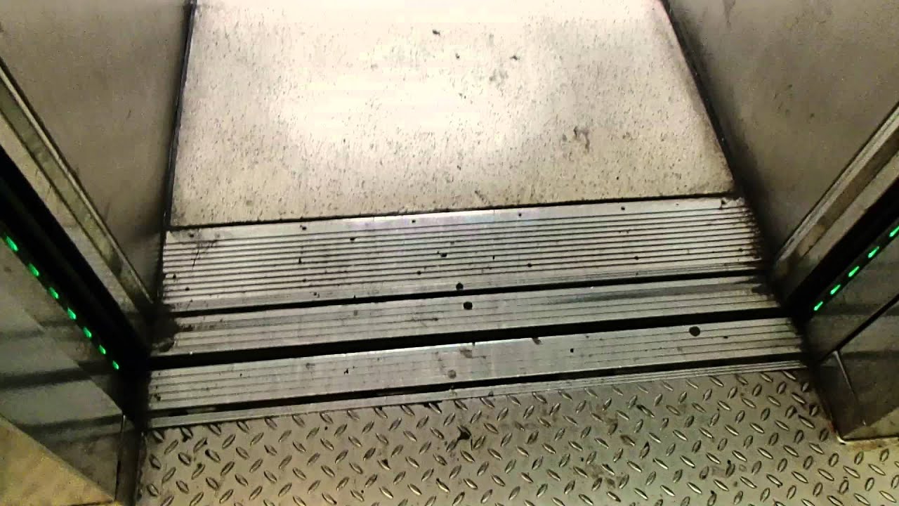 Lift at Canada Water tube Station