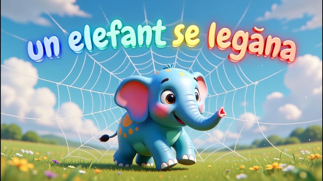Un Elefant se Legăna 🌟 Cântece pentru Copii | Melodii Educative Hai să Cântăm!