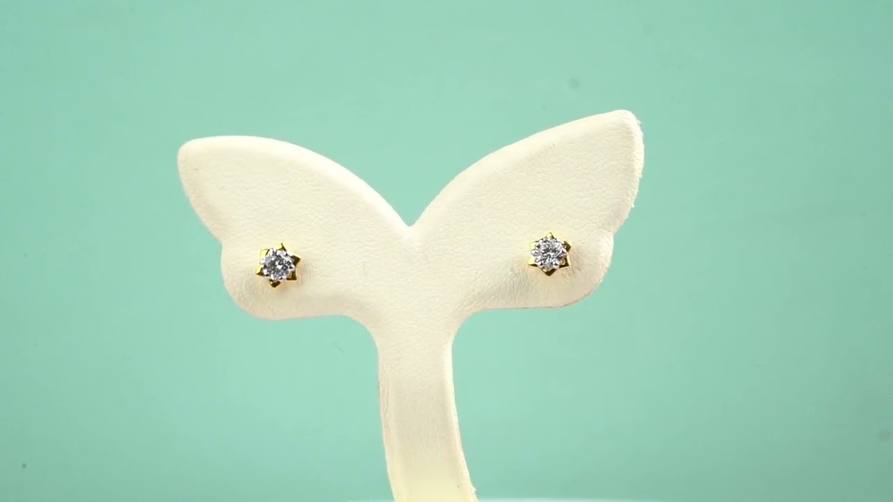 Discover the Elegance of Solitaire Radiance Studs JWS KE71