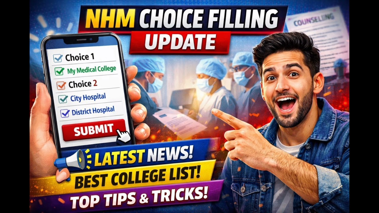 NHM Rajasthan Choice Filling 2026 | Merit List, Posting & Joining Update | NHM Latest News #nhm #lt