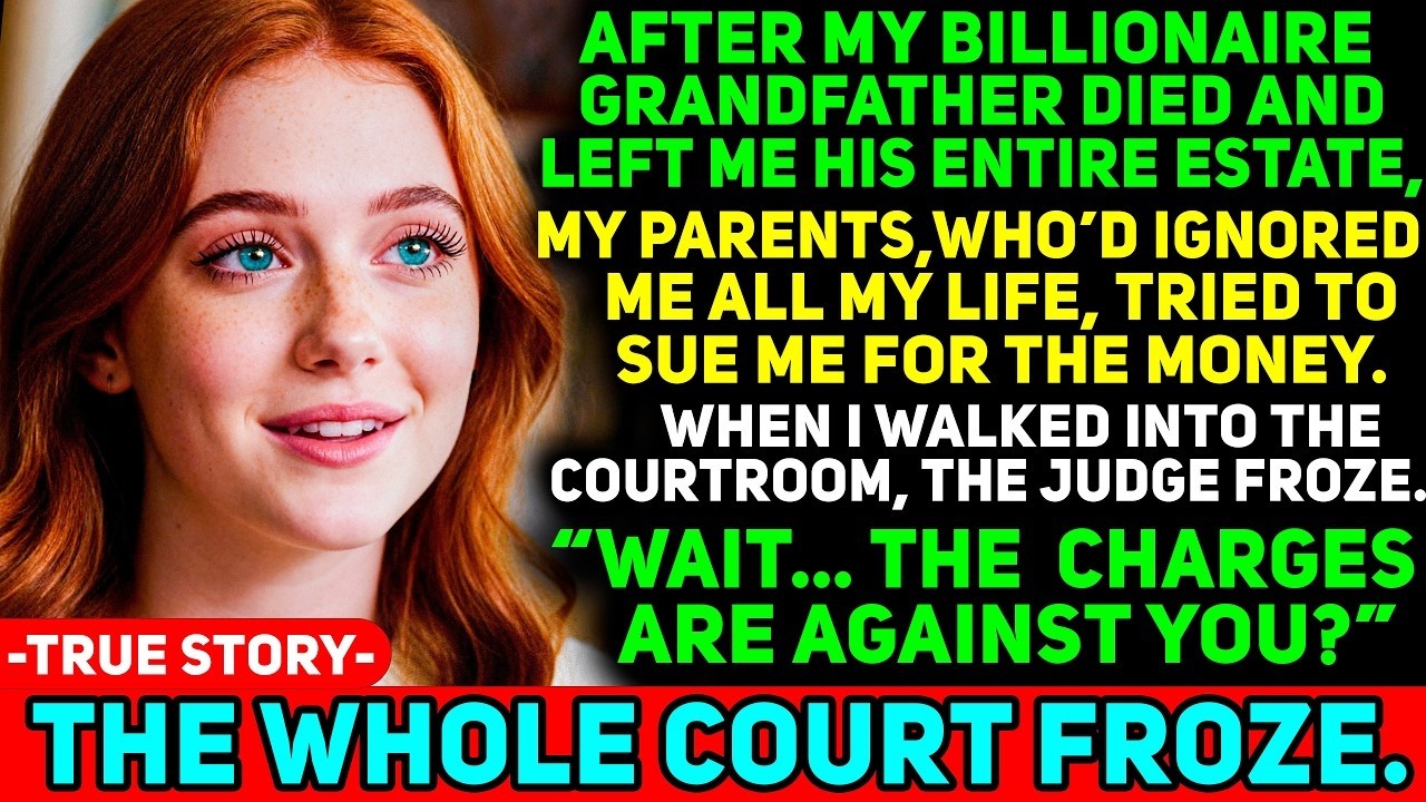 After My Grandpa Died, My Greedy Parents Sued Me Over His Inheritance, But When The Judge Met Me