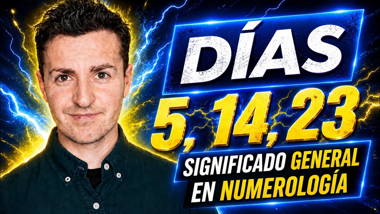 ☀️ Nacidos DÍA 5, 14 y 23 | Numerología del DÍA de NACIMIENTO y META ESPIRITUAL del 5