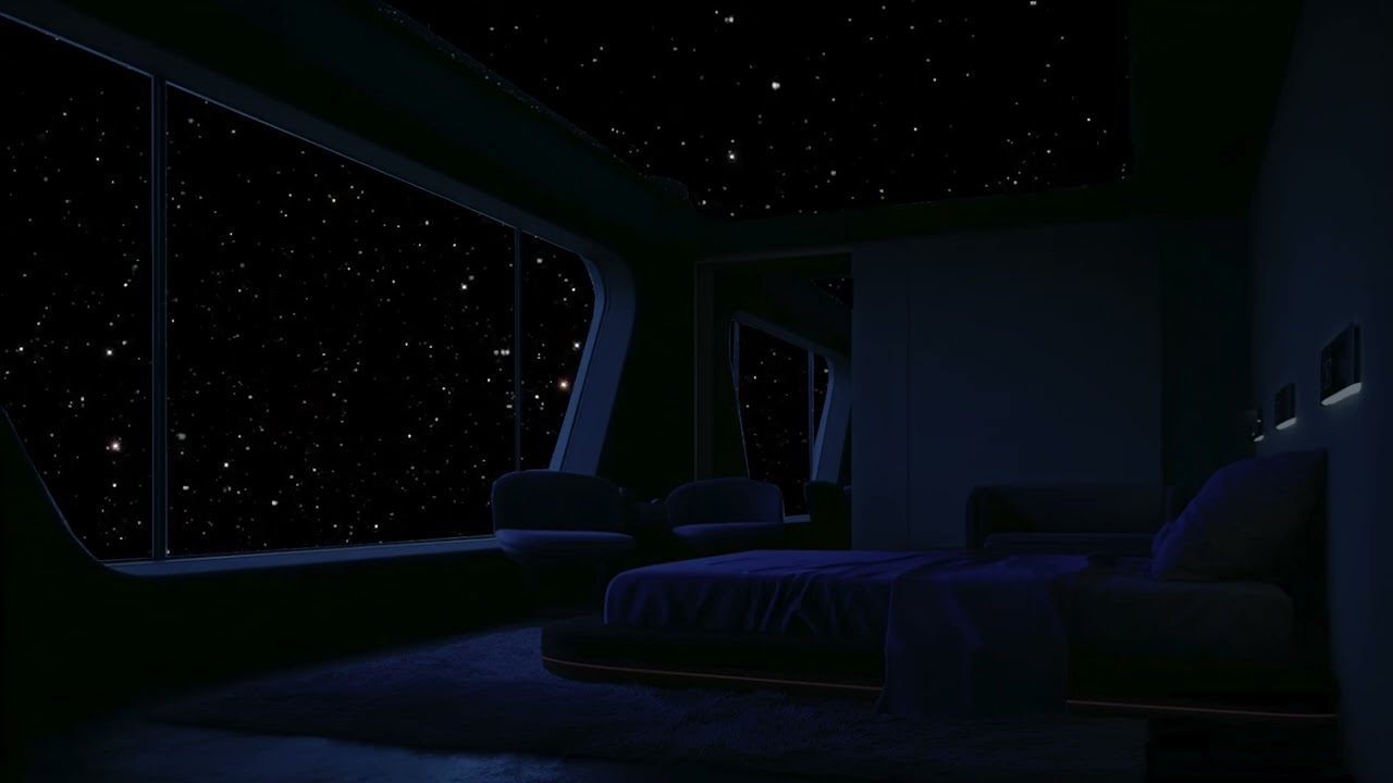 Deep Space Relaxation | Starship Ambient White Noise for Sleep & Focus