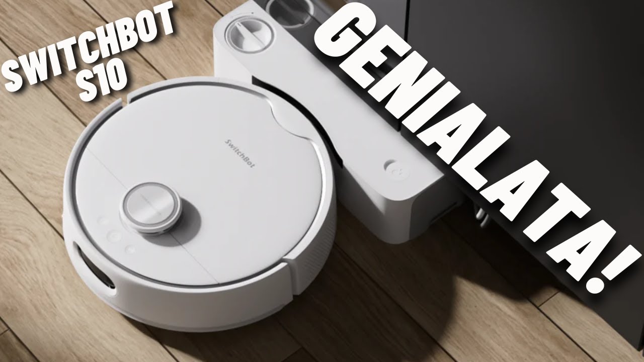 🥇 SWITCHBOT S10: MIGLIORE ROBOT ASPIRAPOLVERE 2025? Recensione (È PERFETTO per la PULIZIA CASA?)