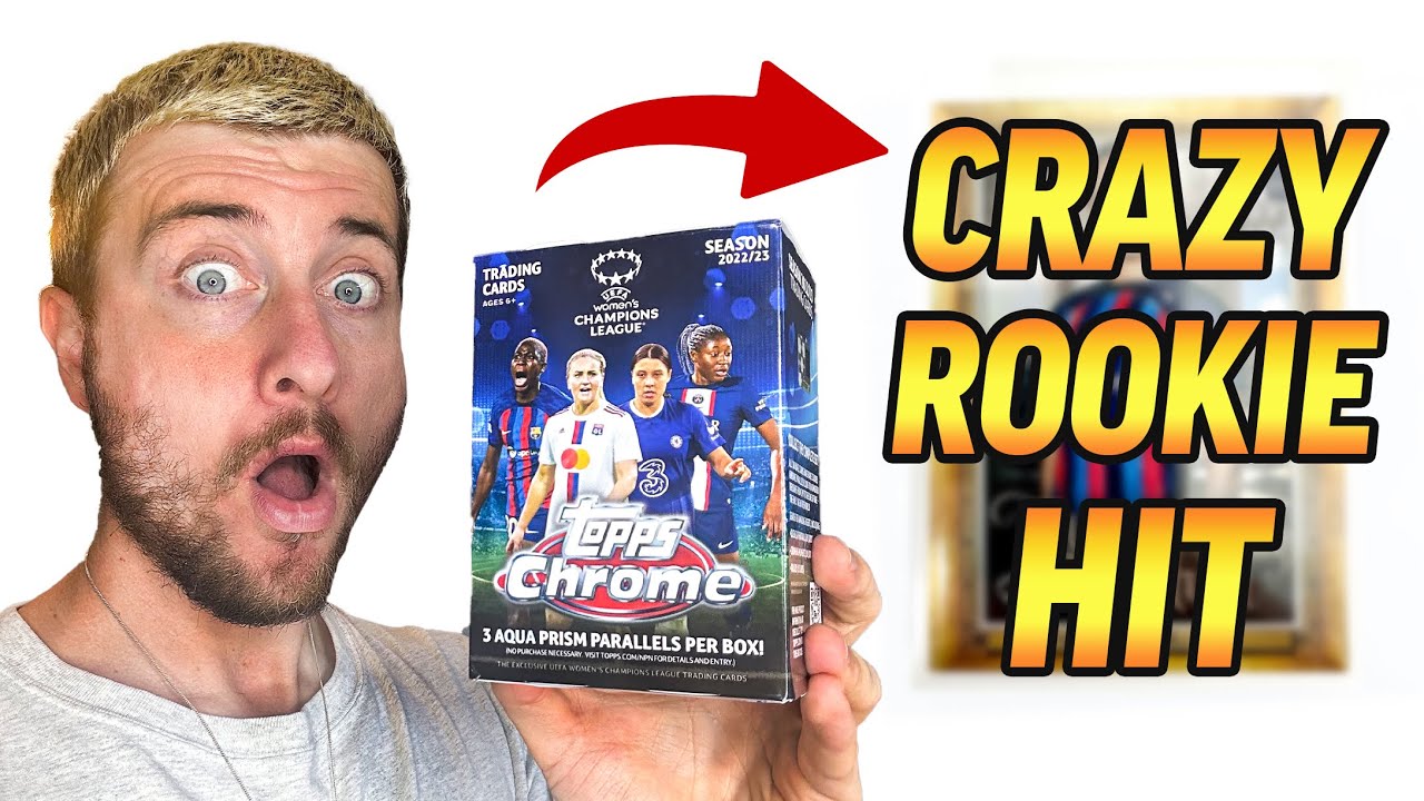 NEW TOPPS WOMENS CHROME 2022/23 BLASTER BOX OPENING | *AMAZING ROOKIE PULL*