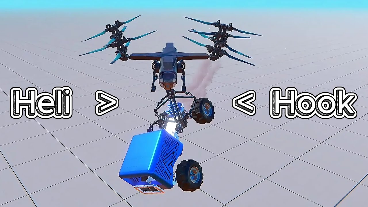 I made a Hook Hand for my helicopter