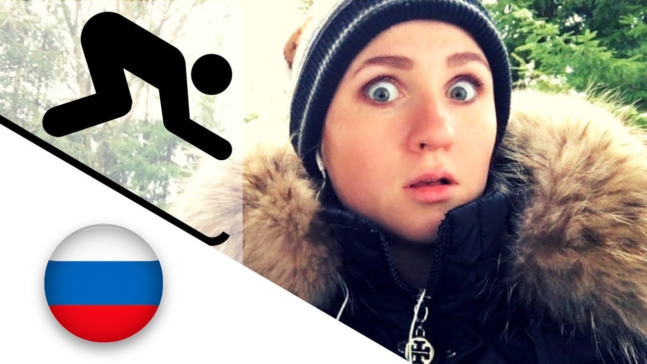 Snowboarding and skiing in Moscow – Sports in Russian – English subtitles