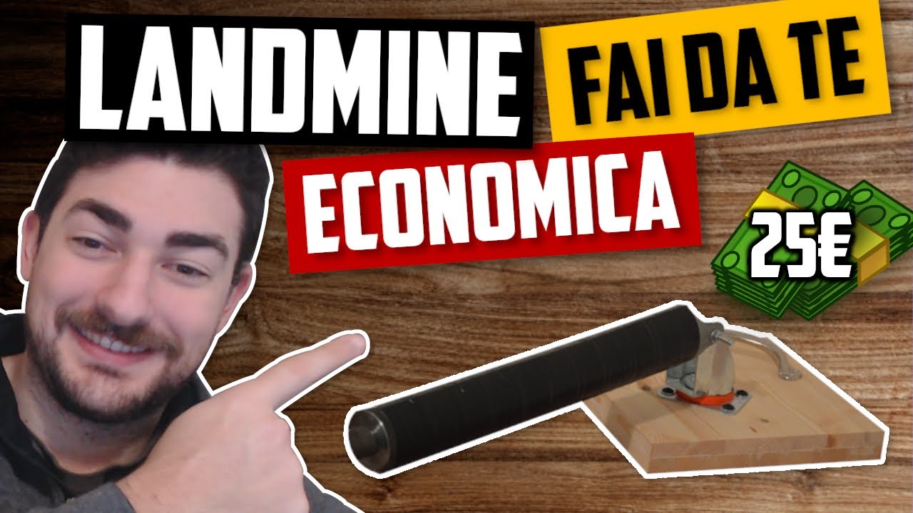 Come Costruire una LANDMINE Fai Da Te - TUTORIAL Home Gym ECONOMICA