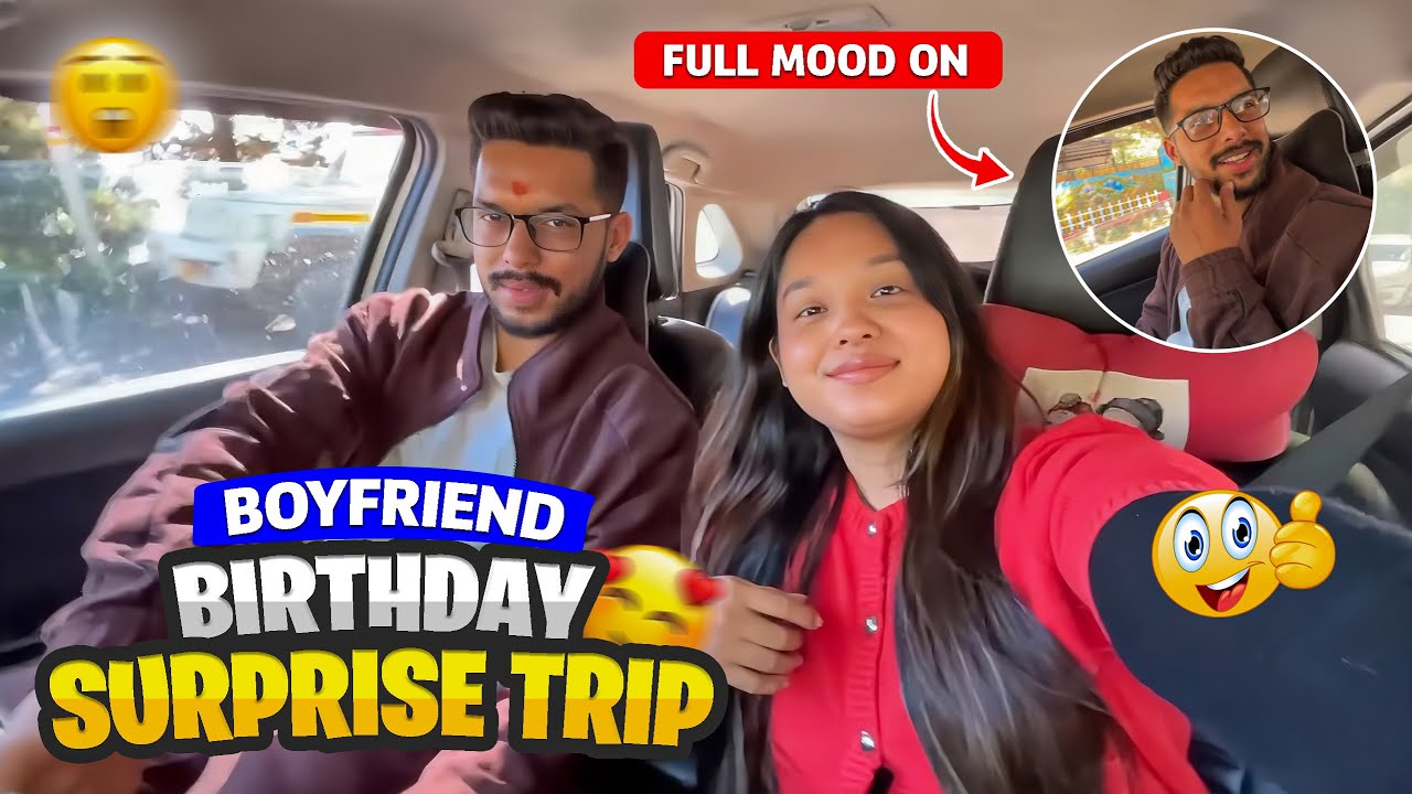 Boyfriend Birthday Trip Vlog 🎂🚘 | Alisha Thapa