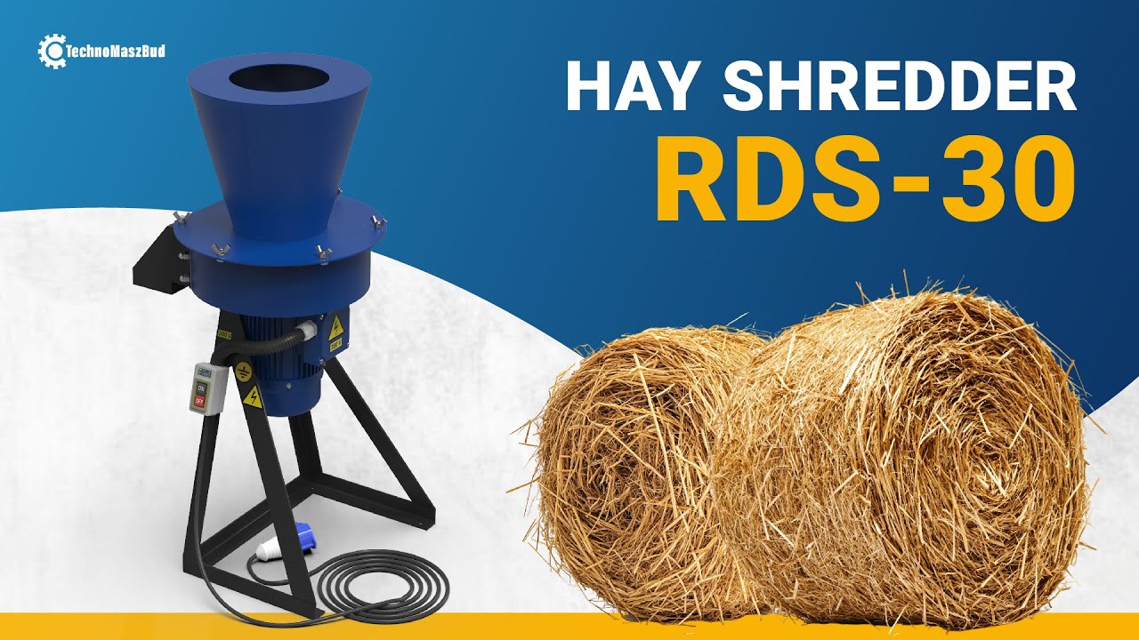 RDS-30 Hay Shredder &mdash; efficient machine for cutting hay, straw and grass