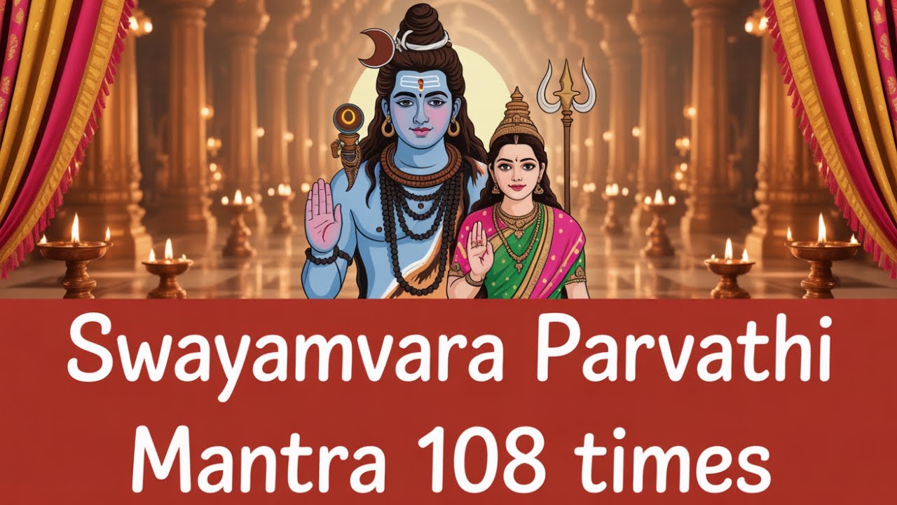 Swayamvara Parvathi Mantra 108 Times | Powerful Mantra for Marriage, Love & Relationship Harmony