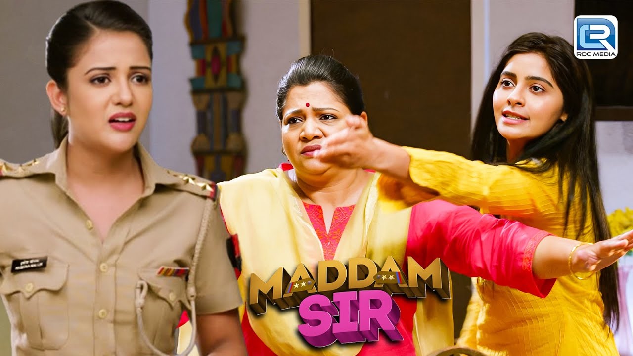 दूसरी शादी की बात सुनते ही करिश्मा सिंह ने पीटा जब अपने पति को | Best Of Madam Sir | New Episode 450