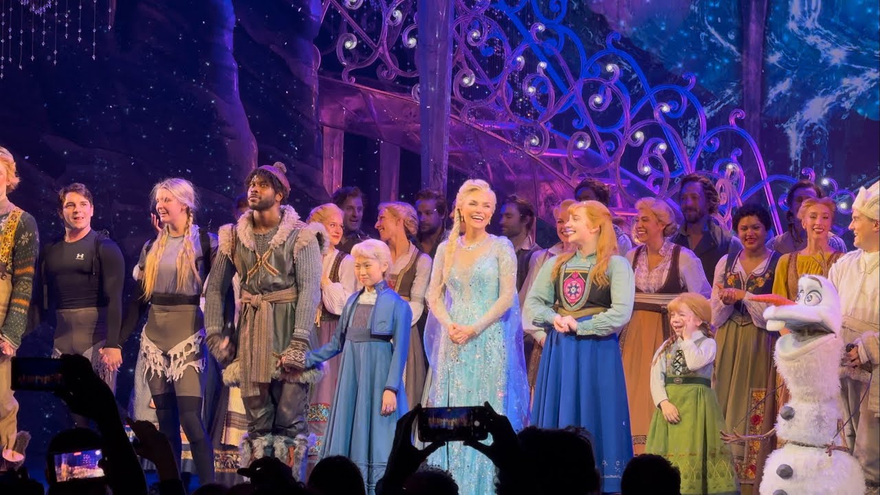 Frozen The West End Musical Curtain Call - Final Show 08/09/2024