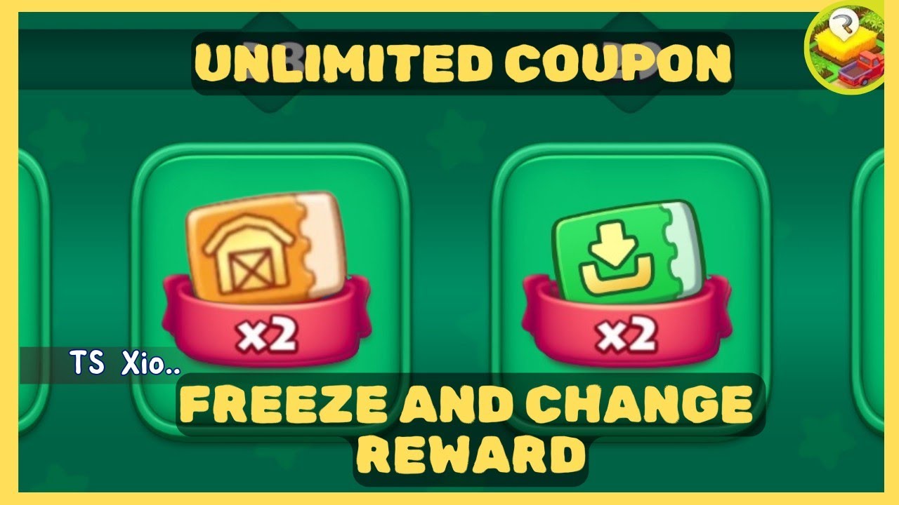 В игре Township Freeze and Change Rewards Get Coupon Barn #tsxio #townshiphack #games