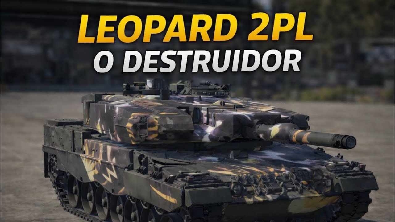 WAR THUNDER MOBILE LEOPARD 2PL MELHOR TOP TIER!!