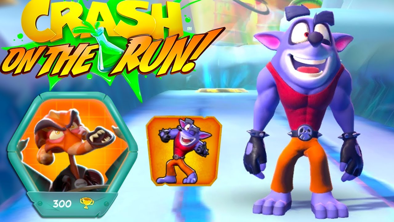 Crash Bandicoot: On the Run! Koala Kong Crash - Inferno Nitros Oxide's Gang