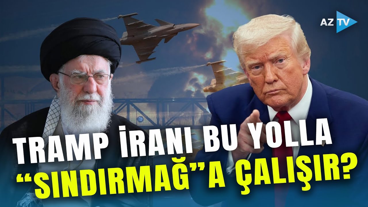 Tramp İrana bu şəkildə 