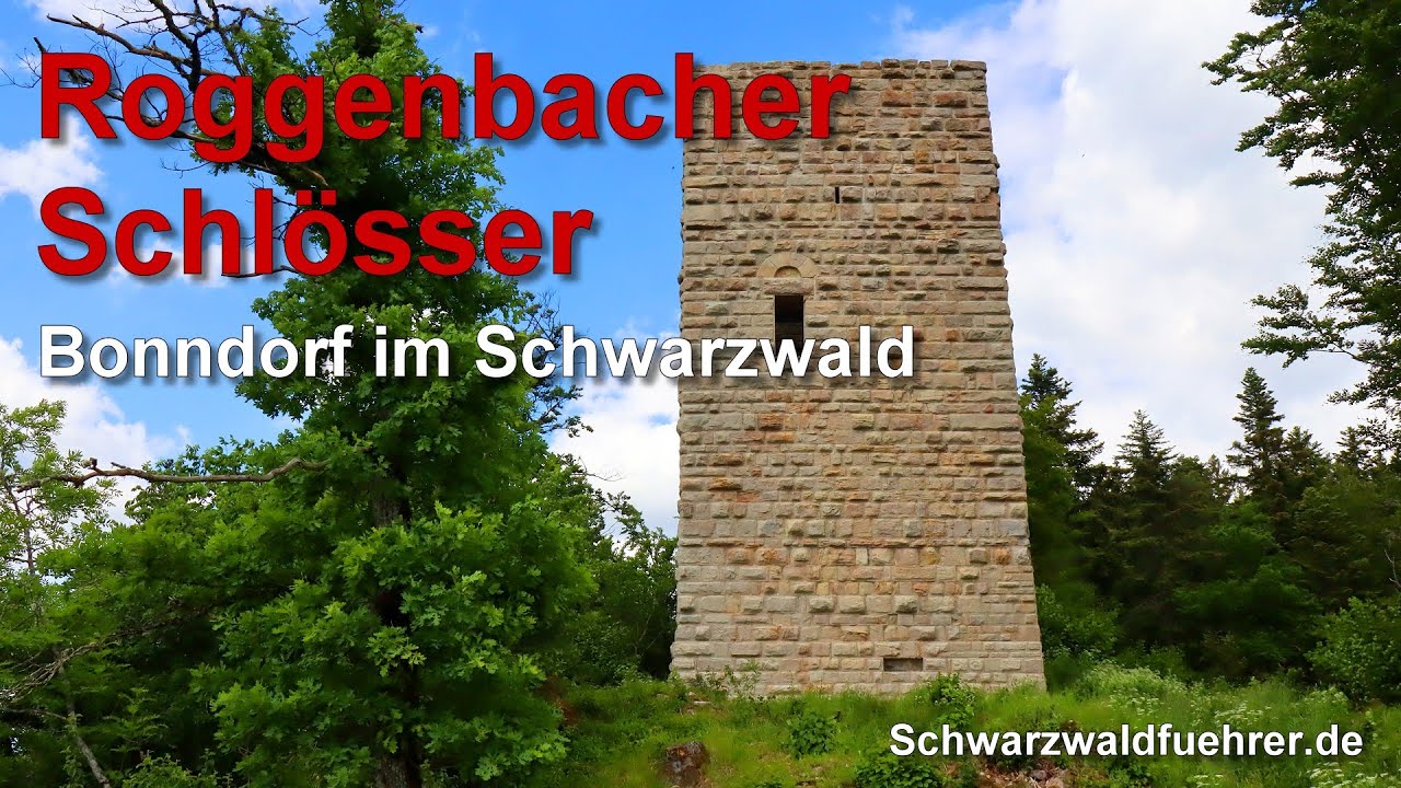 Roggenbacher Schlösser bei Bonndorf im Schwarzwald