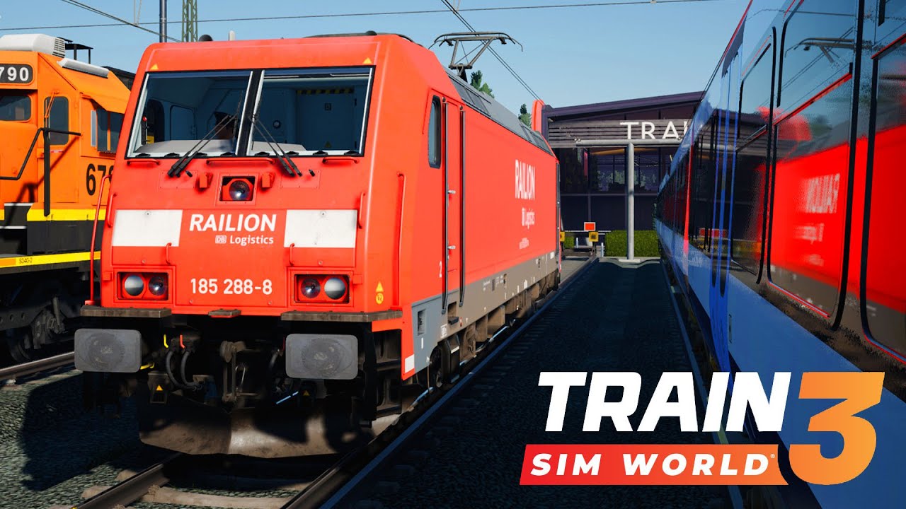 Cold Starting the BR 185 2 - Train Sim World 3