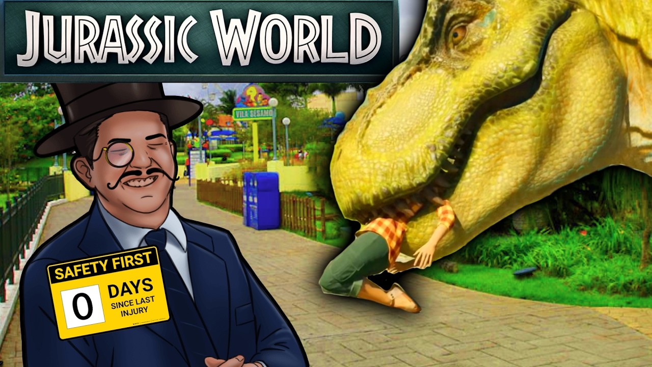 The Spiffing Brit's Dinosaur Feeding Zoo (You are the food)